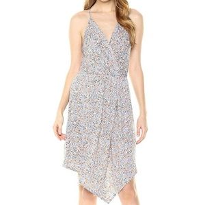 BCBGeneration Asymmetrical Hem Surplice Dress